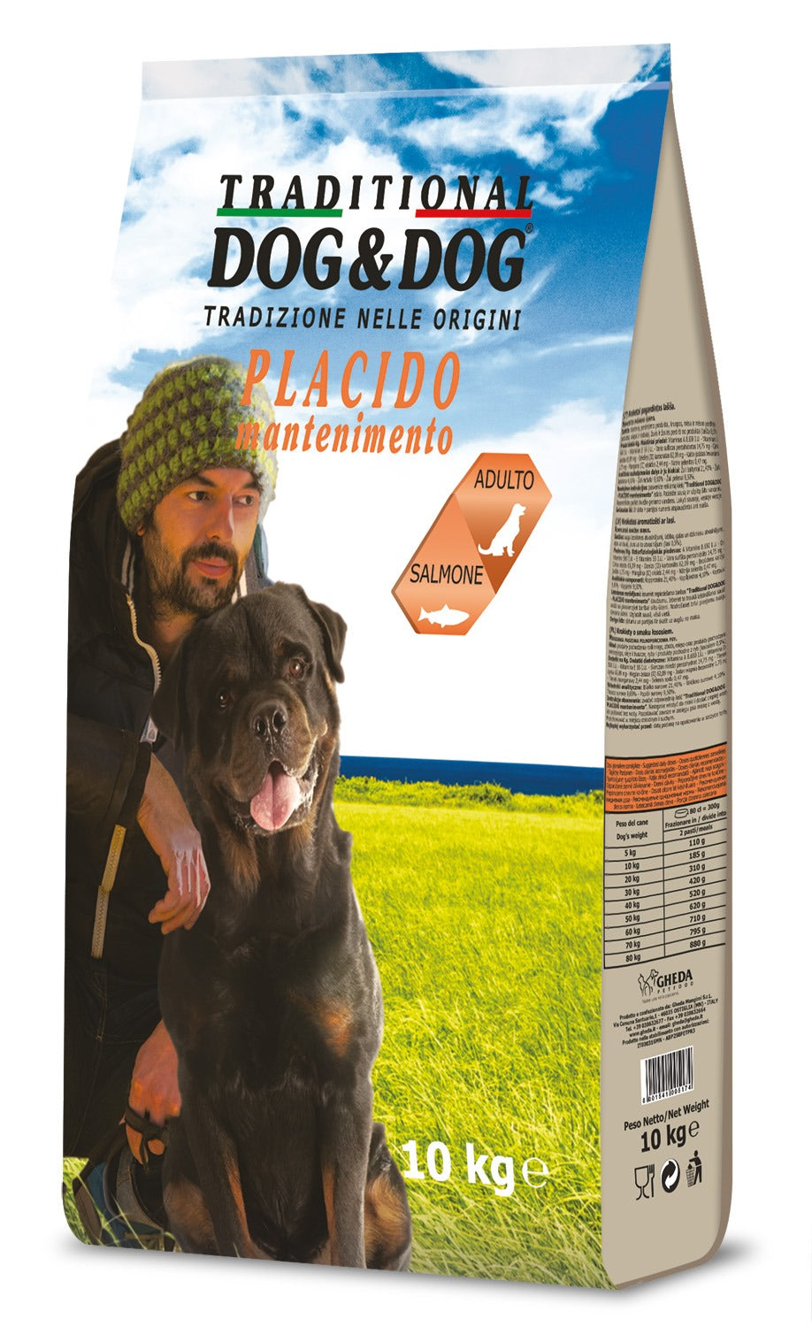 DOG&DOG TRADITIONAL PLACIDO MANTENIMENTO 10 KG