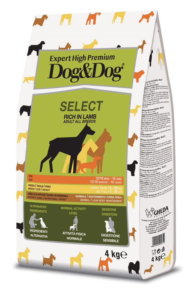 DOG&DOG EXPERT SELECT LAMB 4 KG