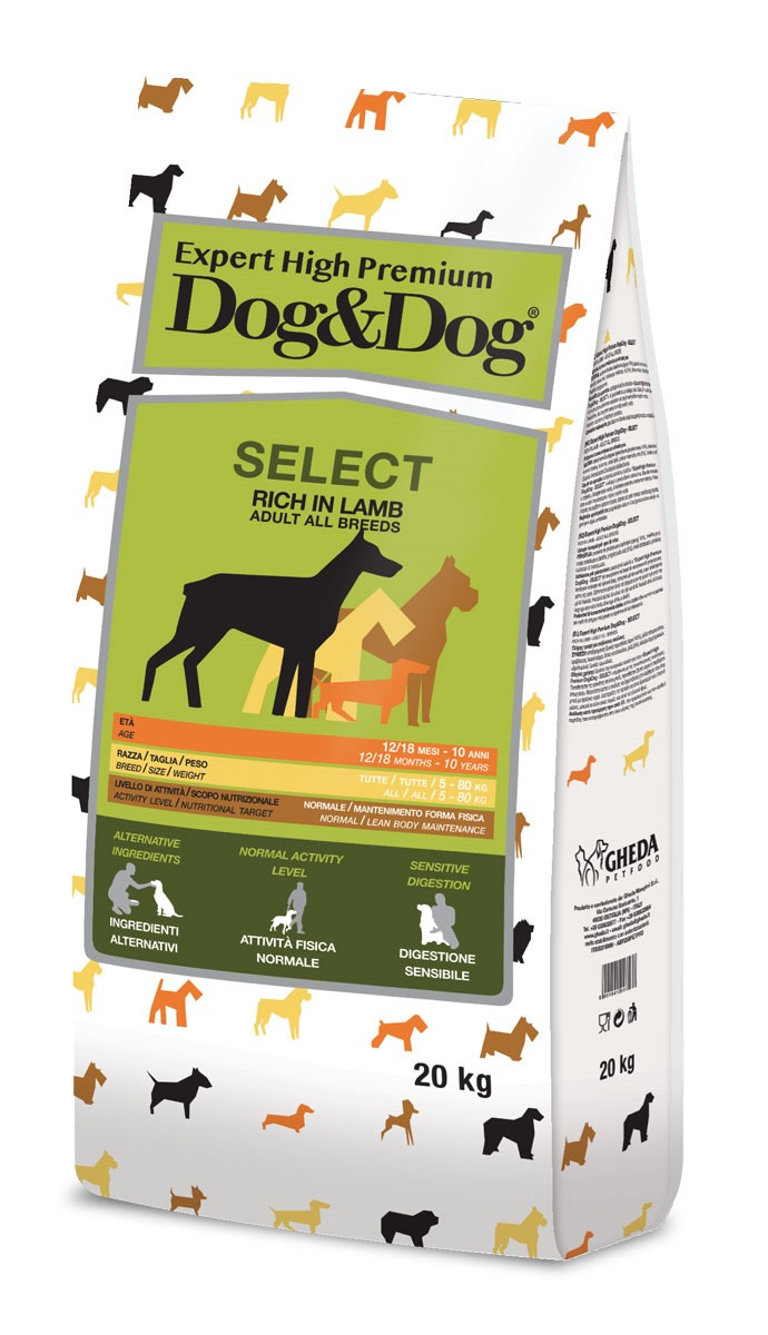 DOG&DOG EXPERT SELECT LAMB 20 KG