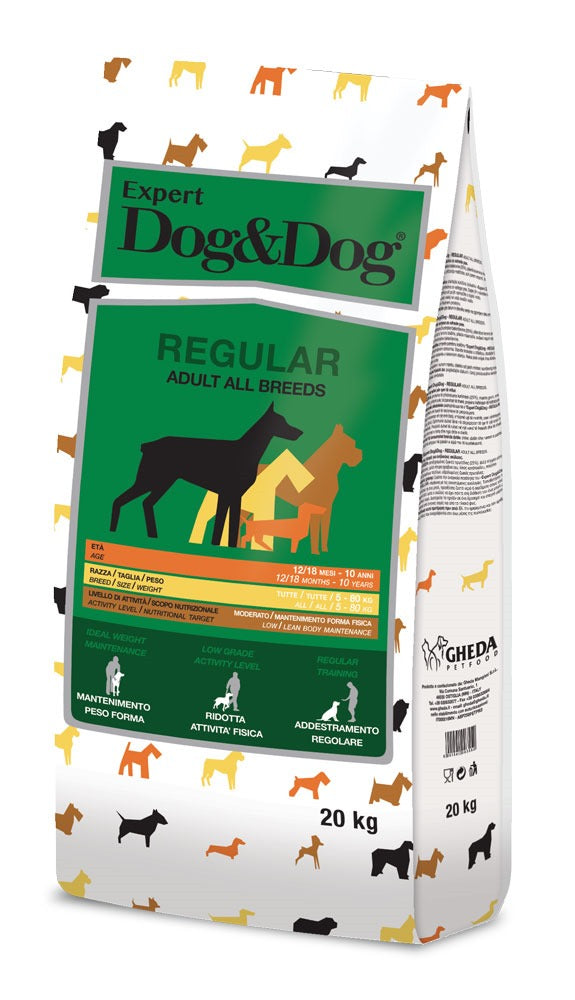 DOG&DOG EXPERT REGULAR 20 KG