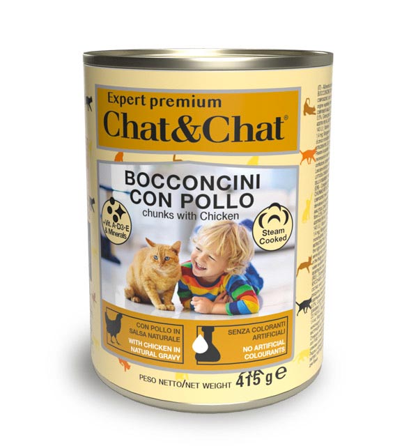 CHAT&CHAT EXPERT PREMIUM PILETINA 415 G