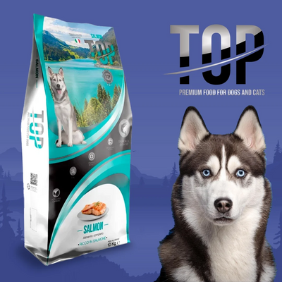 TOP Salmon suha hrana za odrasle pse – losos 10 kg