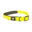 Duvoplus Explor South PVC ogrlica za pse – neonsko žuta, 35–55 cm / 20 mm