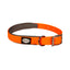 Duvoplus Explor South PVC ogrlica za pse – neonsko narančasta, 35–55 cm / 20 mm