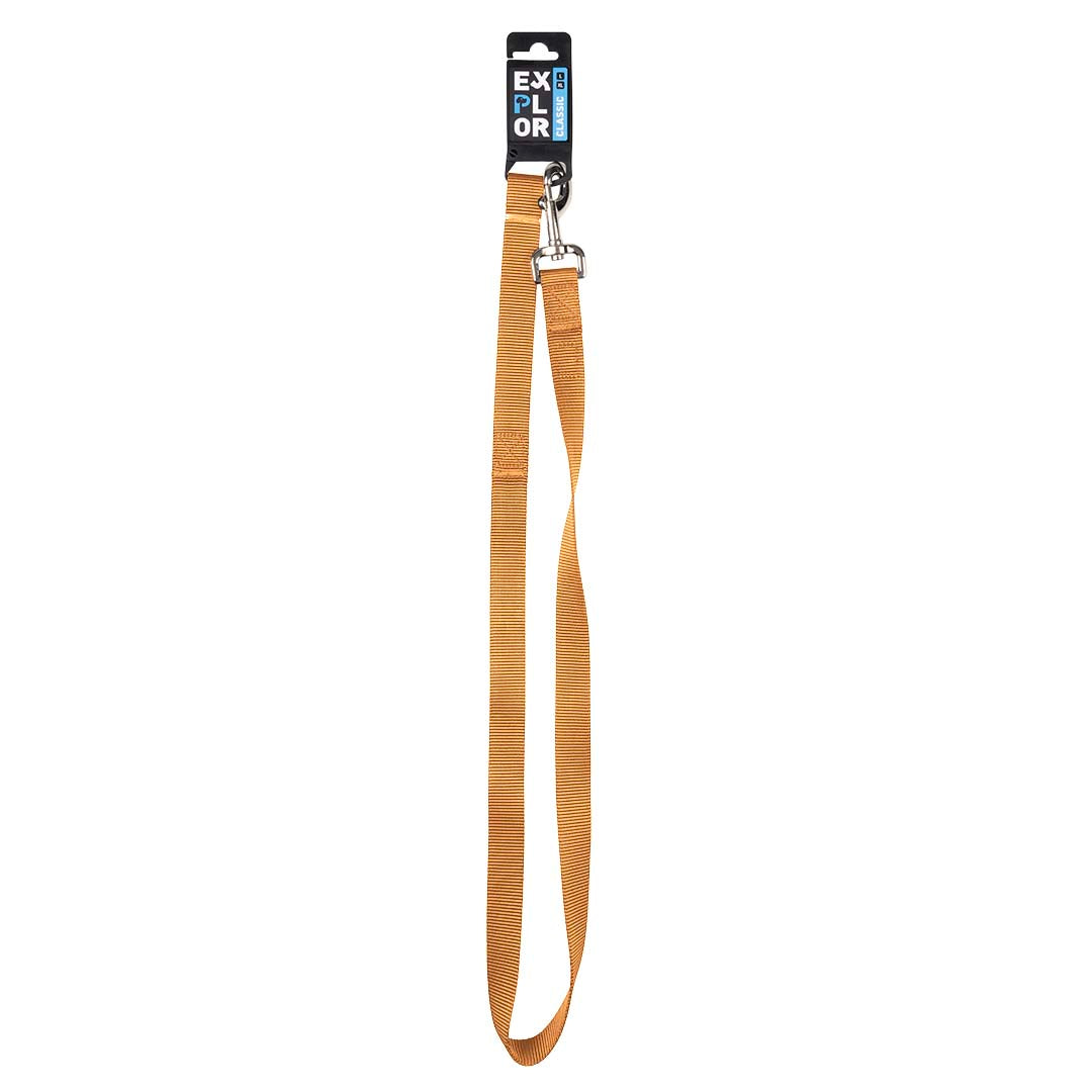Duvoplus Fashion povodac za pse – smeđi, 120 cm / 20 mm