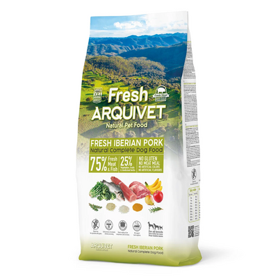 Arquivet Fresh poluvlažna hrana za odrasle pse – iberijska svinjetina i riba