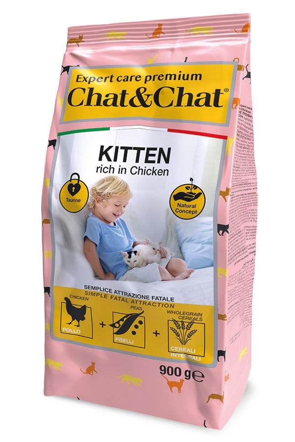 CHAT&CHAT EXPERT CARE KITTEN 900 G