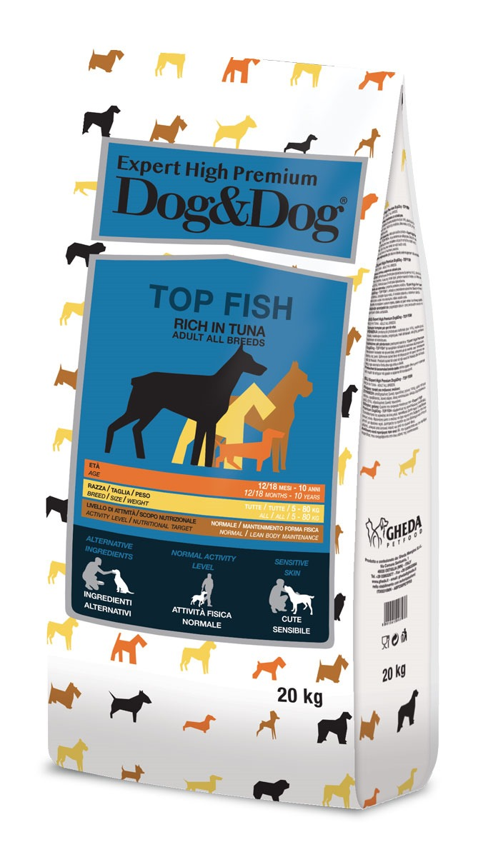 DOG&DOG EXPERT TOP FISH 20 KG