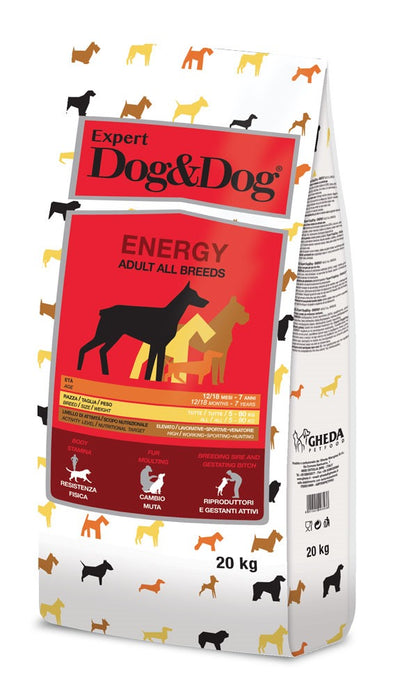 DOG&DOG EXPERT ENERGY 20 KG