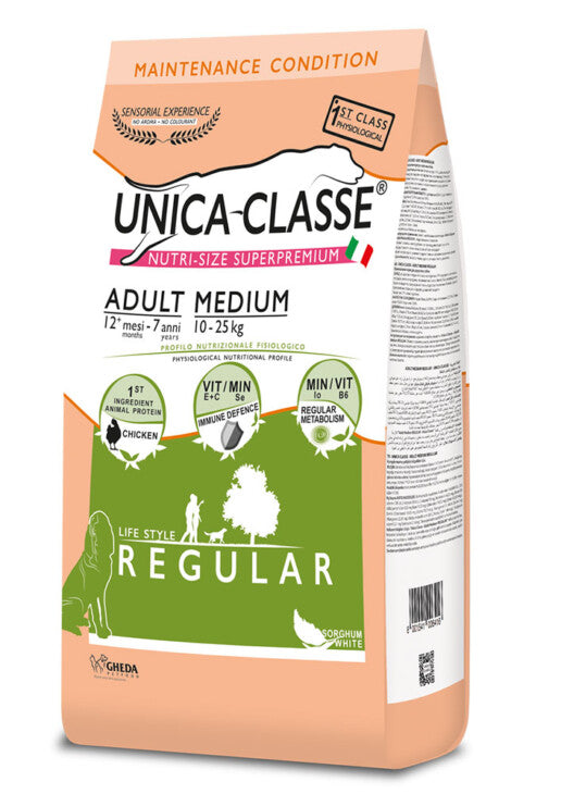 UNICA CLASSE - ADULT MEDIUM REGULAR 12 KG
