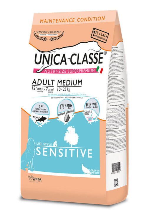 UNICA CLASSE - ADULT MEDIUM SENSITIVE TUNA 12 KG