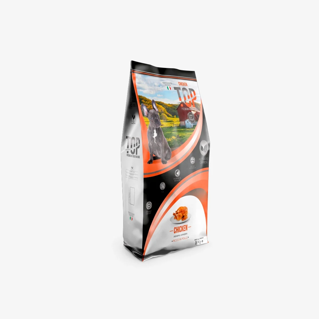 TOP Chicken suha hrana za odrasle pse – piletina 3 kg